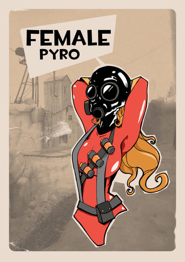 Team Fortress 2 - Pyro - erodreams