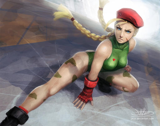 Street Fighter IV - Кэмми Уайт (Cammy White). Косплей и арт